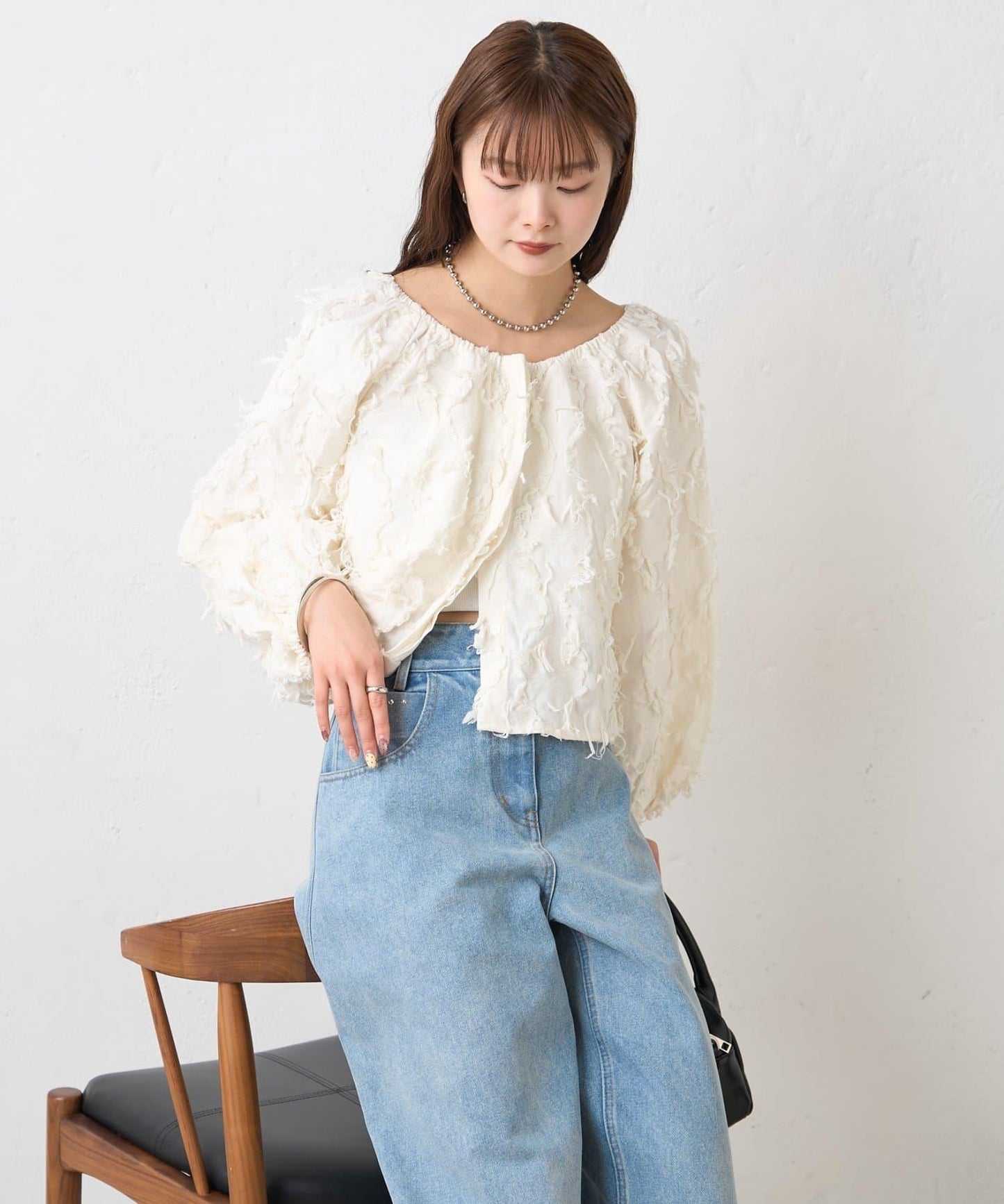 26SS 多穿法提花襯衫