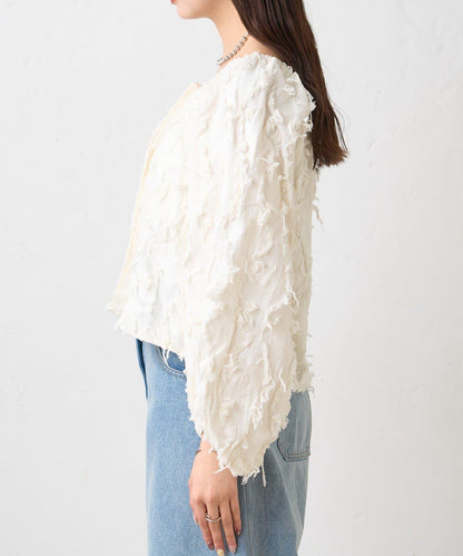 26SS 多穿法提花襯衫