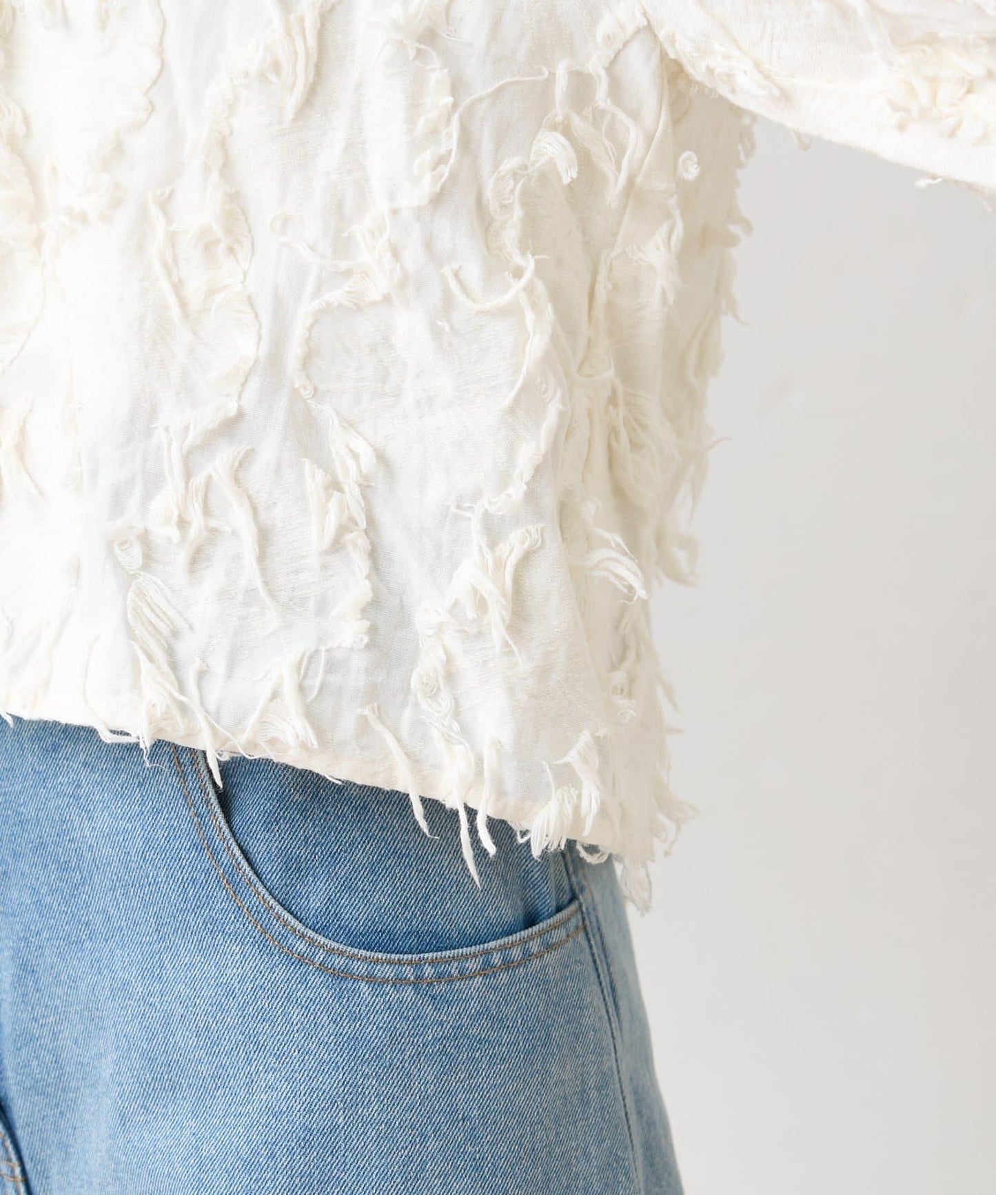 26SS 多穿法提花襯衫