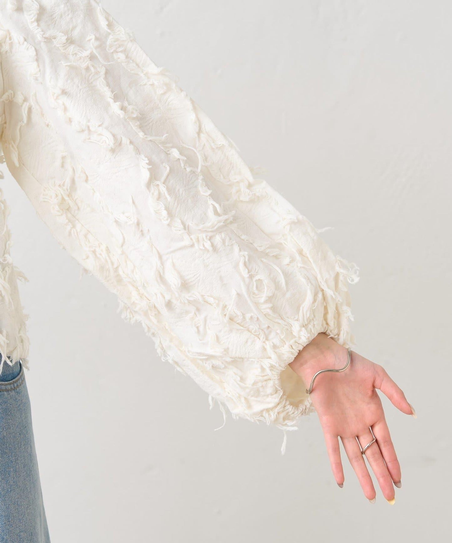 26SS 多穿法提花襯衫