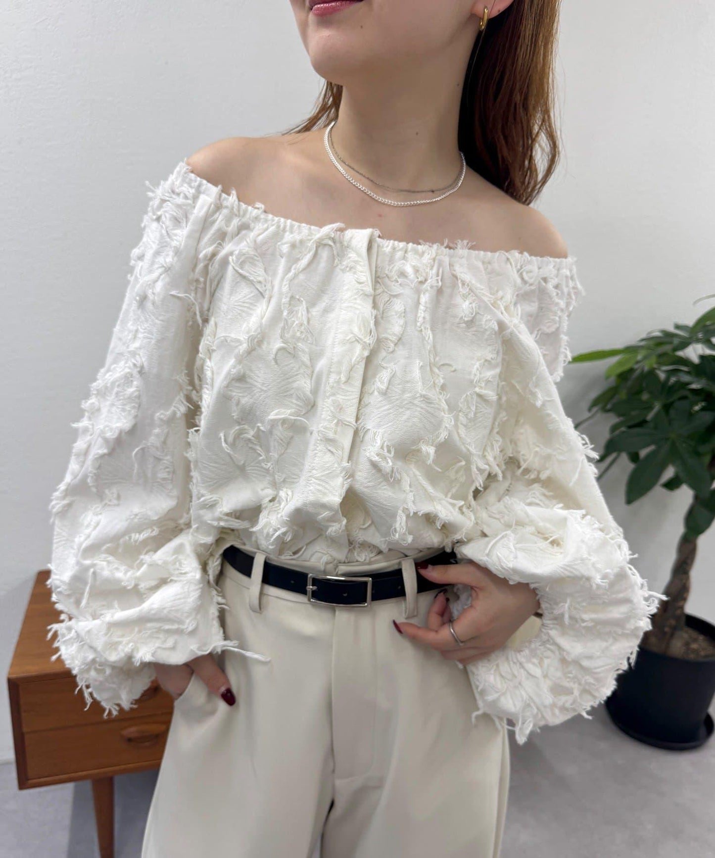 26SS 多穿法提花襯衫