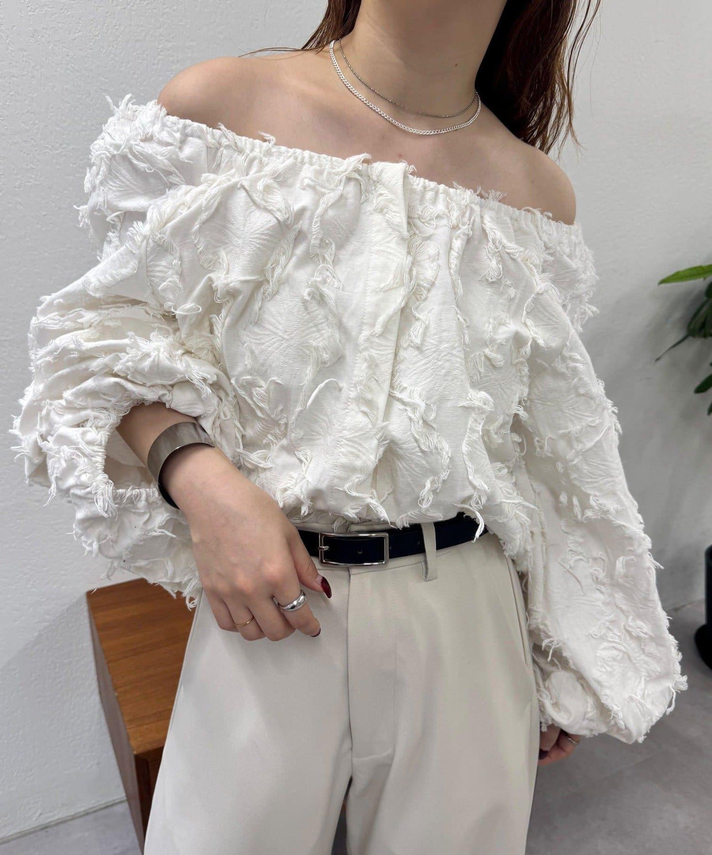 26SS 多穿法提花襯衫