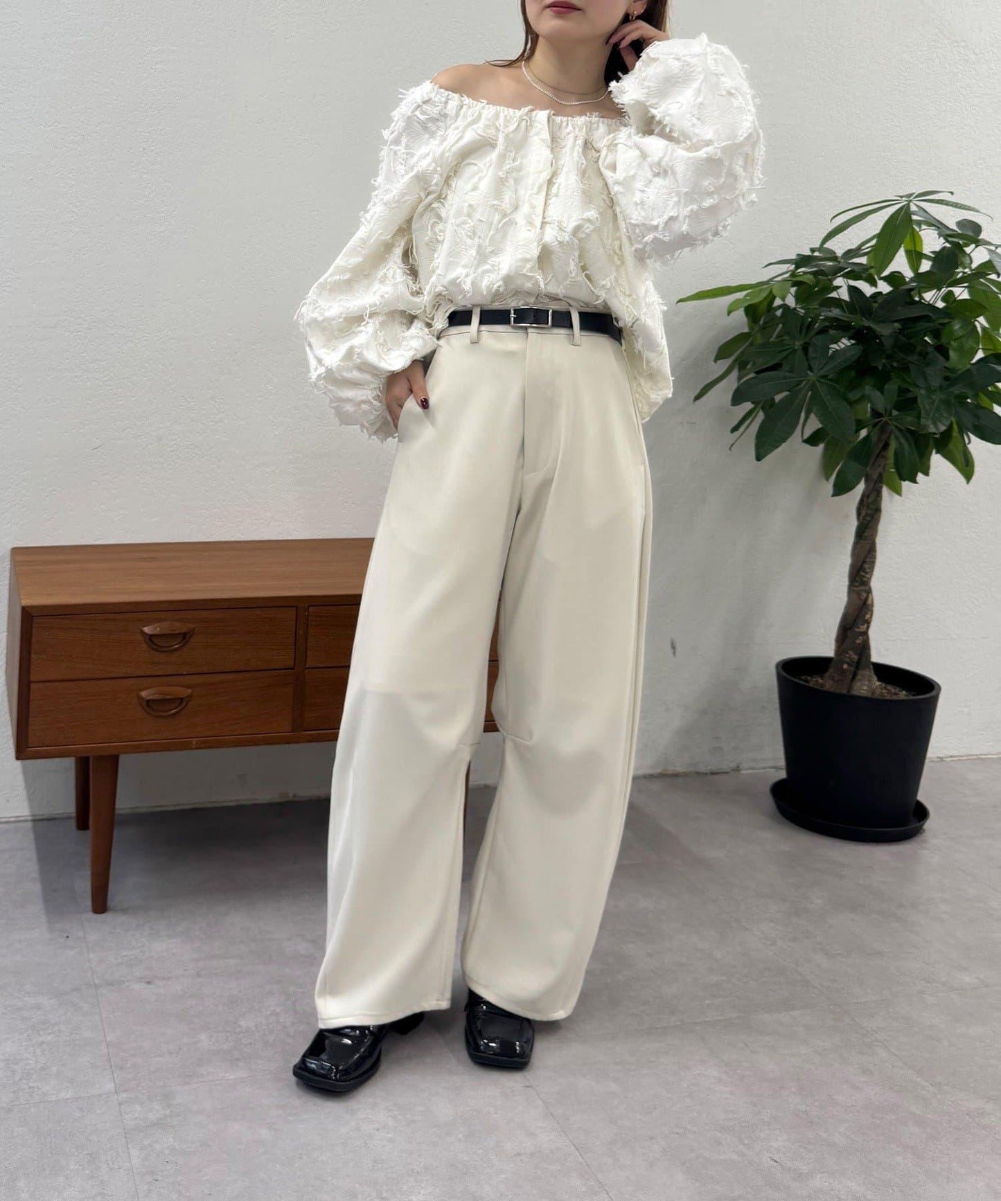 26SS 多穿法提花襯衫