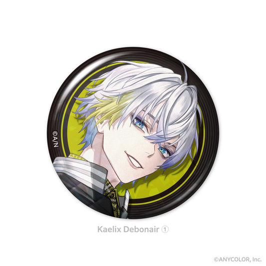 《彩虹社》 NIJISANJIEN 週年企劃 BY THE BEAT 系列 ケイリクス・デボネア 全息徽章 1款