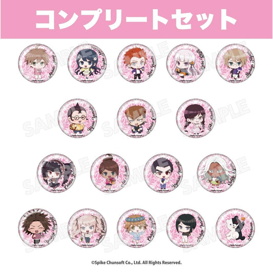 ダンガンロンパ（彈丸論破） 合作限定系列 徽章 全套套裝 コンプリートOPP 17個裝