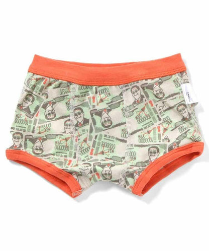 3P対象B 網眼滿印褲子