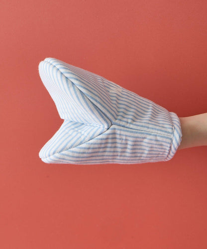 條紋棉質設計 圍裙＋隔熱手套＋廚房布 禮盒套裝