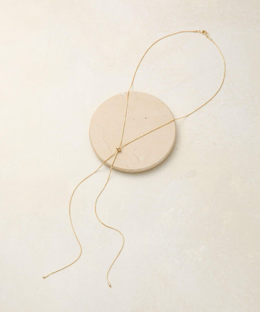 修身垂墜環形設計領帶