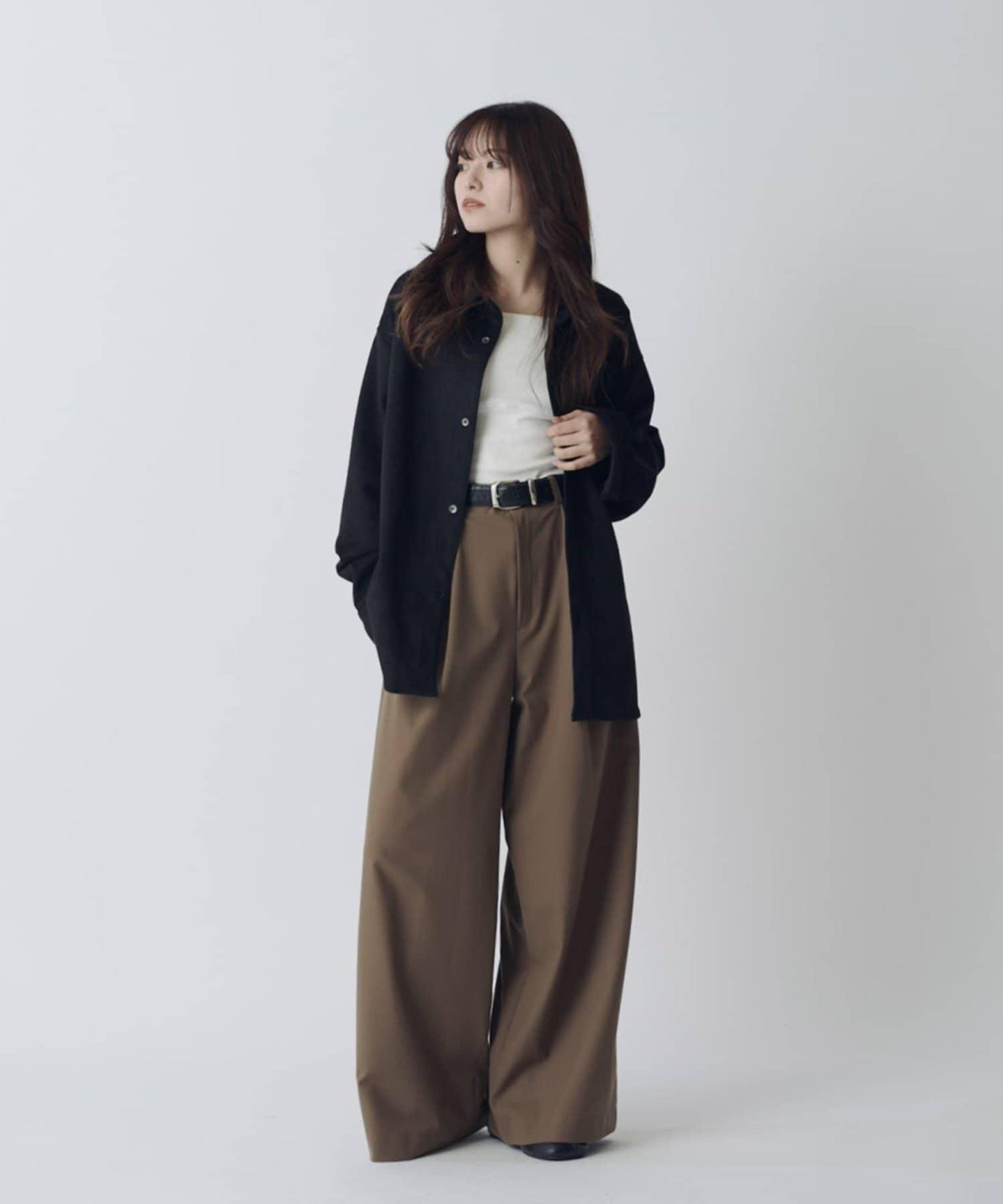 可水洗麂皮襯衫