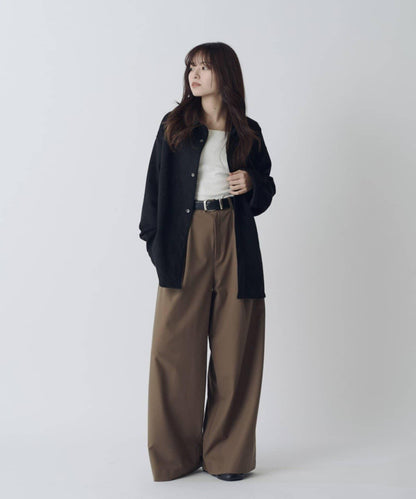 可水洗麂皮襯衫