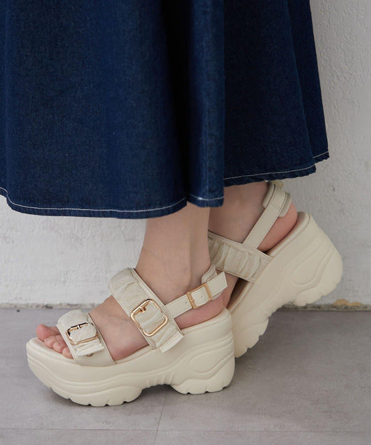 厚底輕量 歐根設計 運動涼鞋