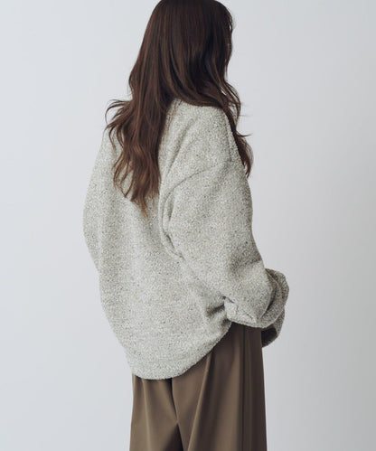 布克雷面料 袖口設計 套頭衫