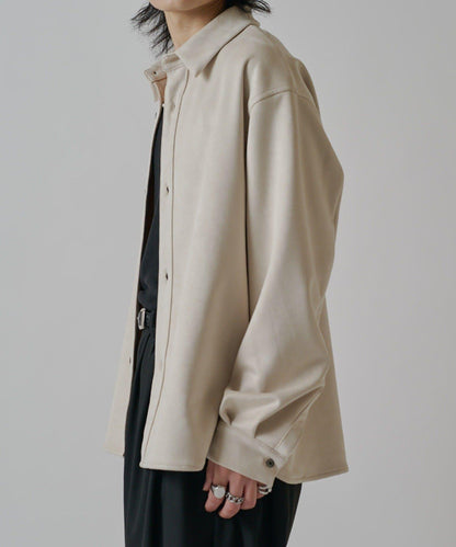 可水洗麂皮襯衫