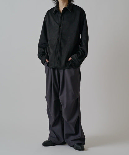 可水洗麂皮襯衫