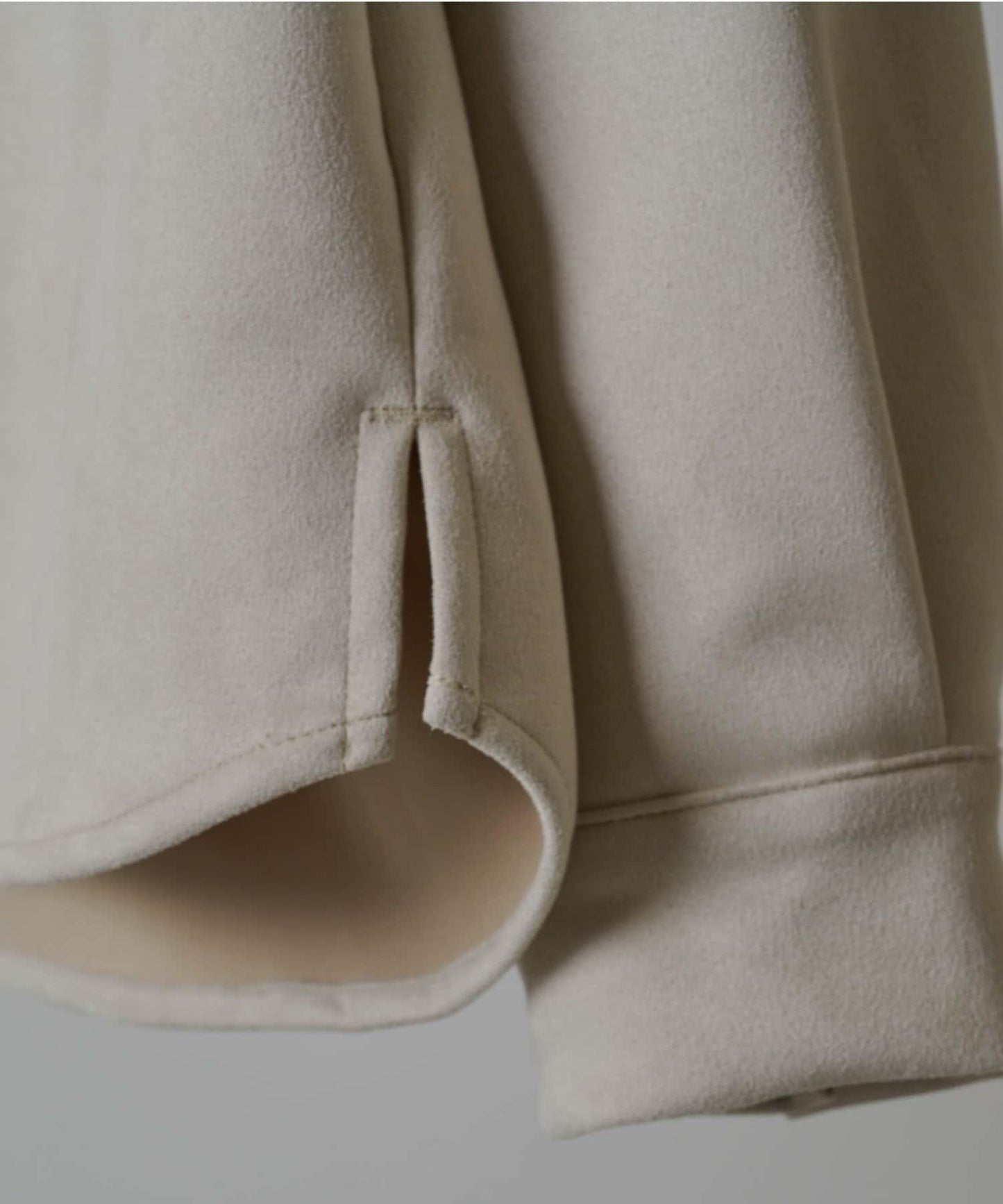 可水洗麂皮襯衫