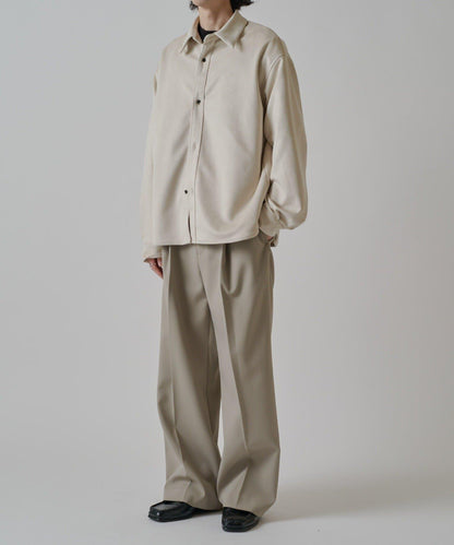 可水洗麂皮襯衫