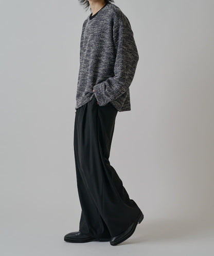 布克雷面料 袖口設計 套頭衫