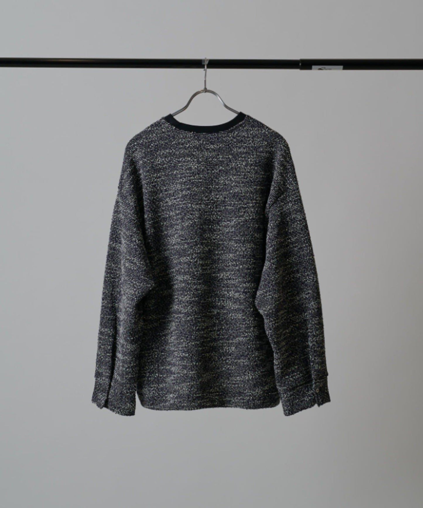 布克雷面料 袖口設計 套頭衫