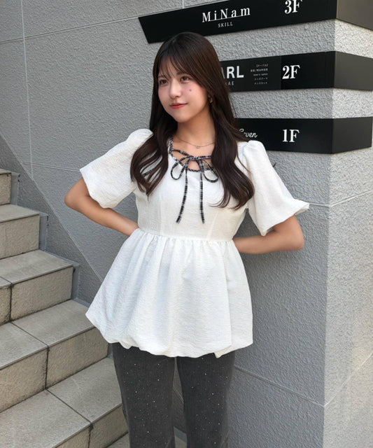 yuzu企畫 適合應援活動 蓬鬆廓形 氣球設計 長款上衣