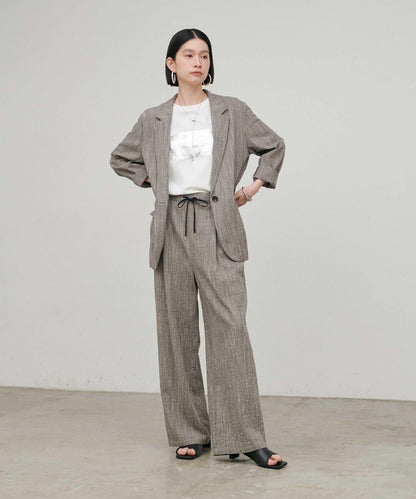 凹凸紗節面料夾克