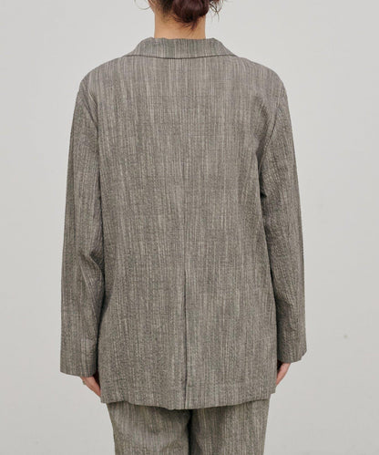 凹凸紗節面料夾克