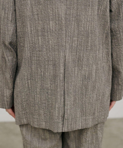 凹凸紗節面料夾克