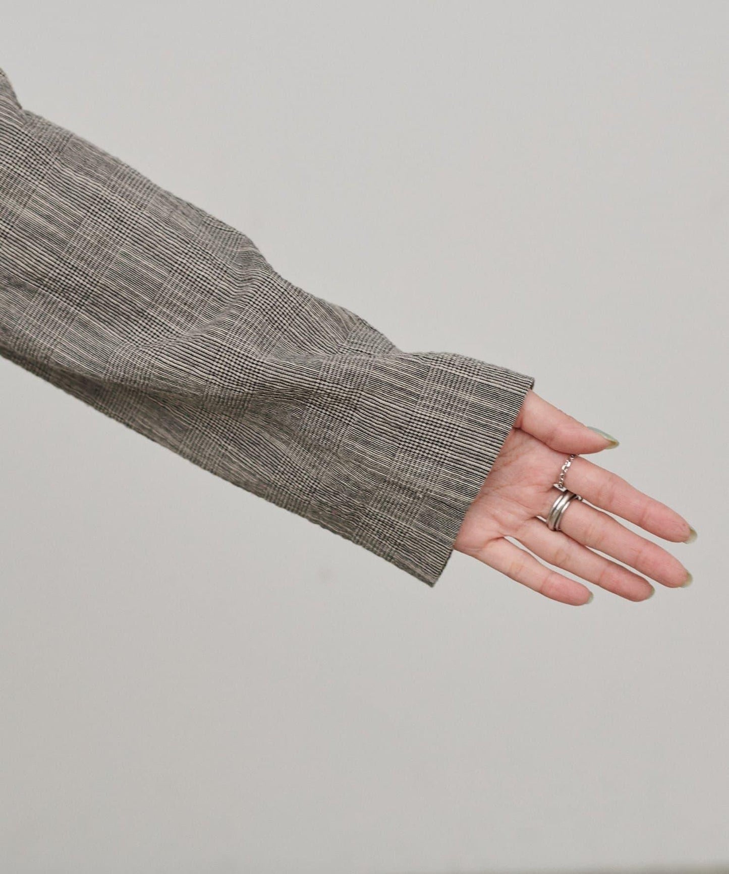 凹凸紗節面料夾克