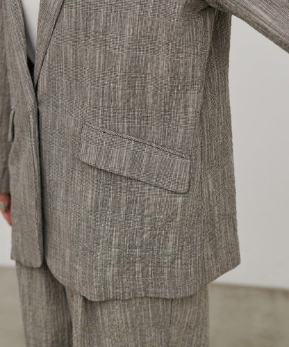 凹凸紗節面料夾克