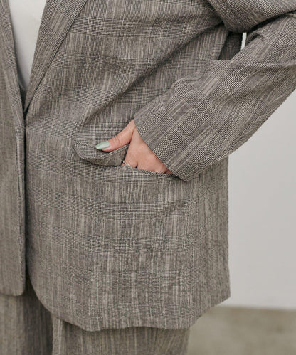 凹凸紗節面料夾克