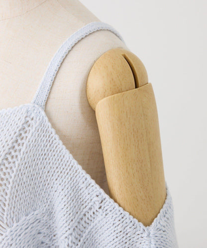 one after another 奶油調色針織上衣