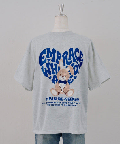 ANOTHER BRANCH 愛心兔子圖案T恤