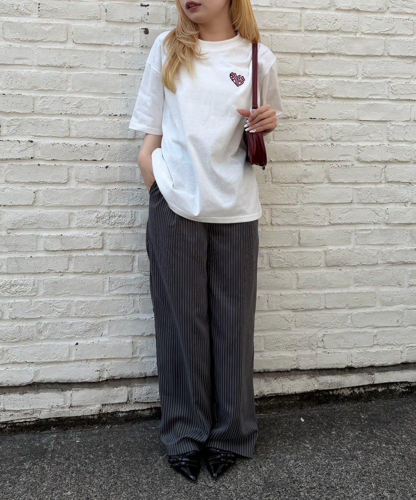 ANOTHER BRANCH 愛心兔子圖案T恤