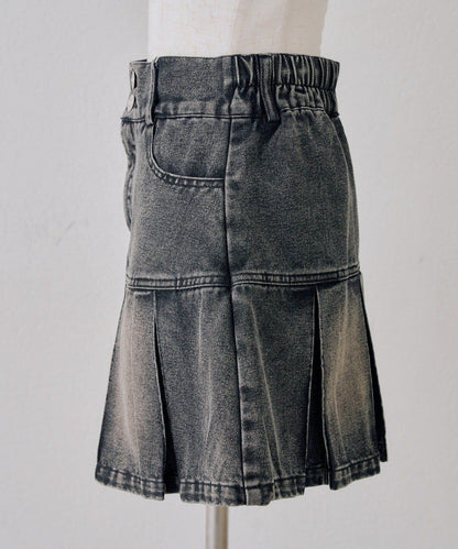 ANOTHER BRANCH 下襬百褶迷你半身裙