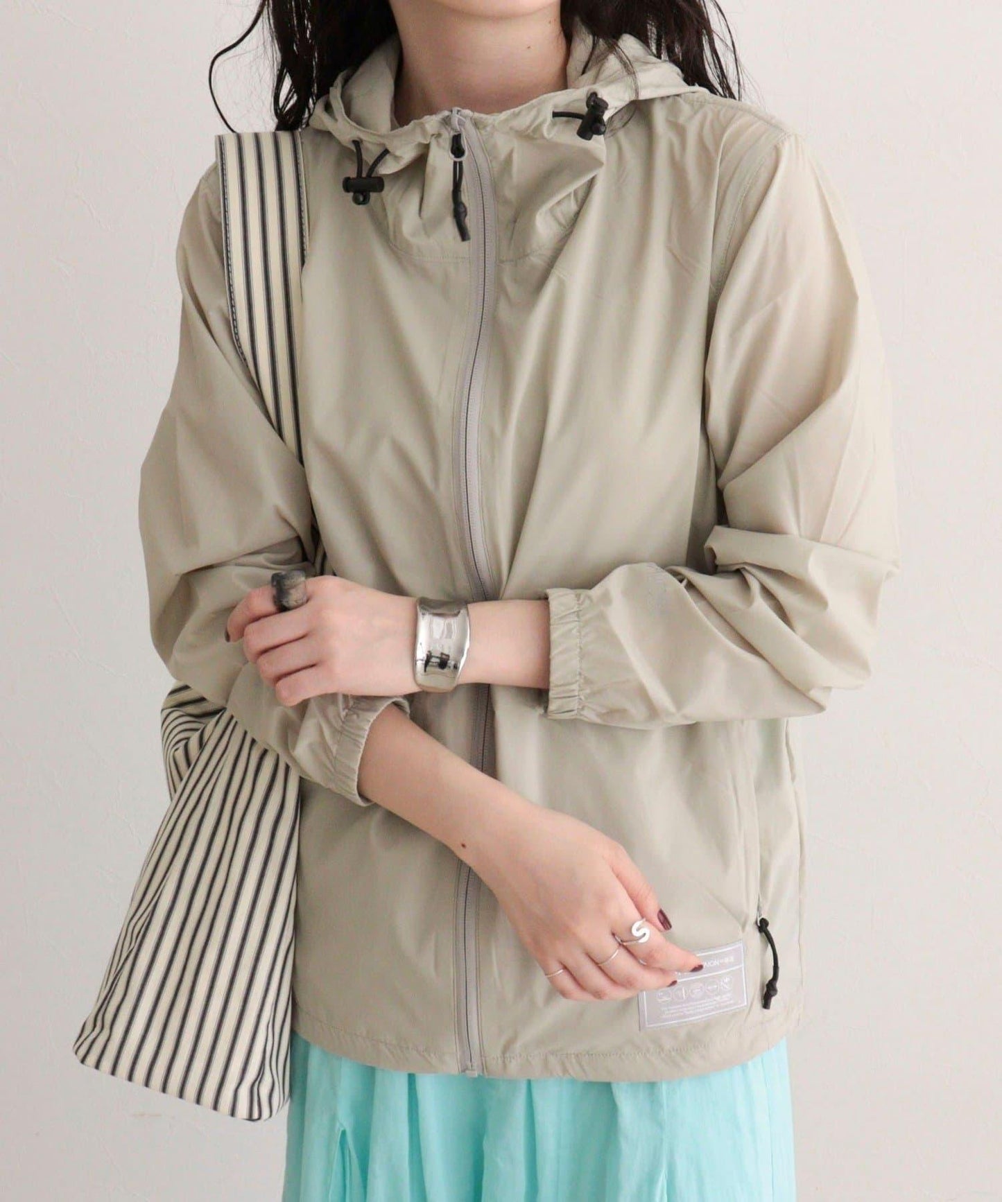 TAION/タイオン BASIC SPORTS W-ZIP LIGHT PK 輕量運動雙拉鍊連帽外套