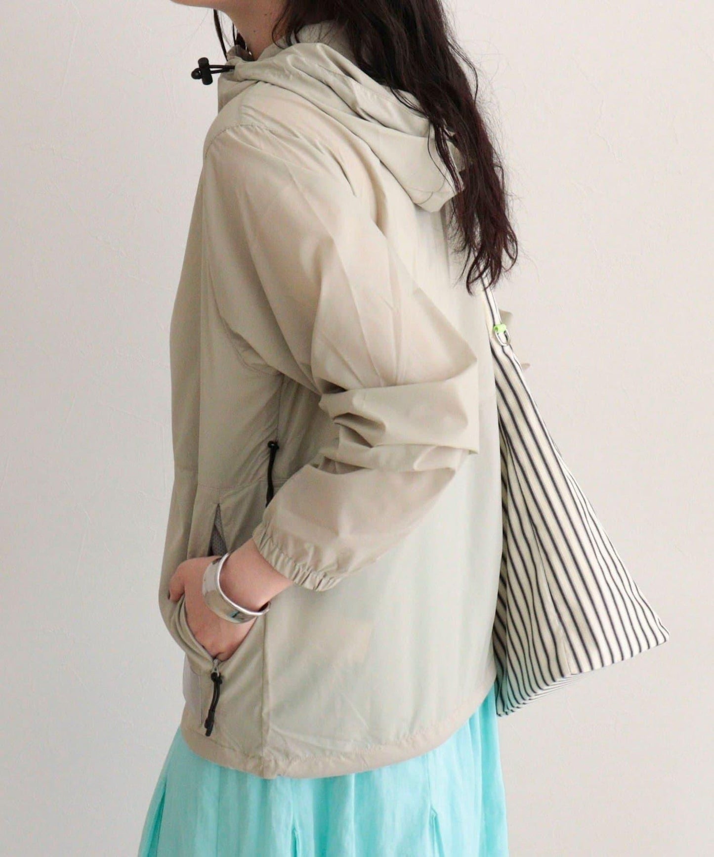 TAION/タイオン BASIC SPORTS W-ZIP LIGHT PK 輕量運動雙拉鍊連帽外套