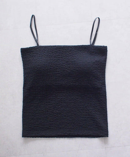 earthy_/アーシー 帶胸墊提花吊帶背心