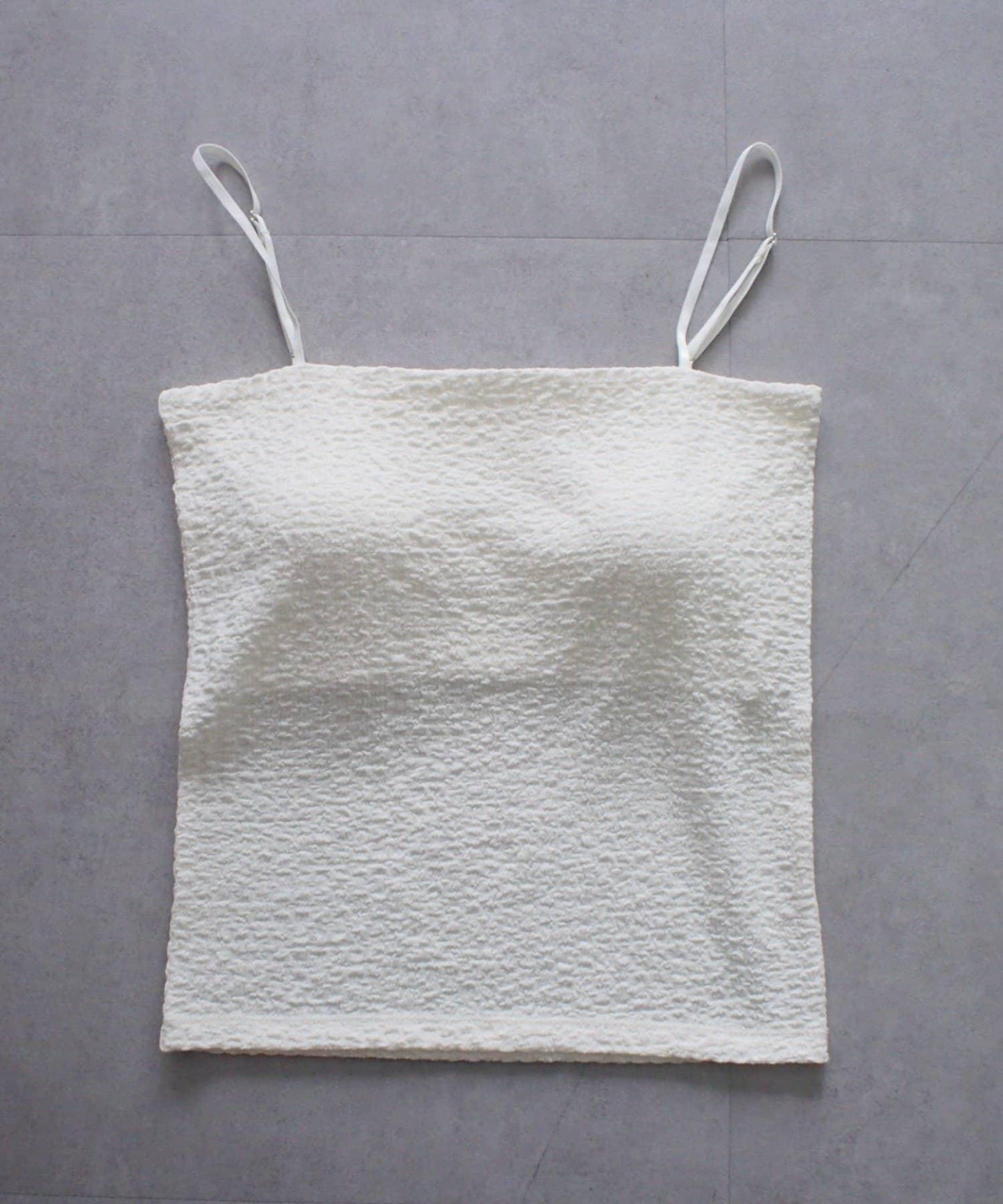 earthy_/アーシー 帶胸墊提花吊帶背心