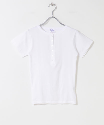 Miller Panel ribbed Henley tee T恤