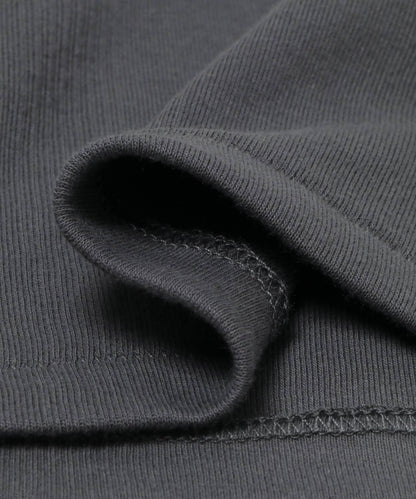 Miller Panel ribbed Henley tee T恤