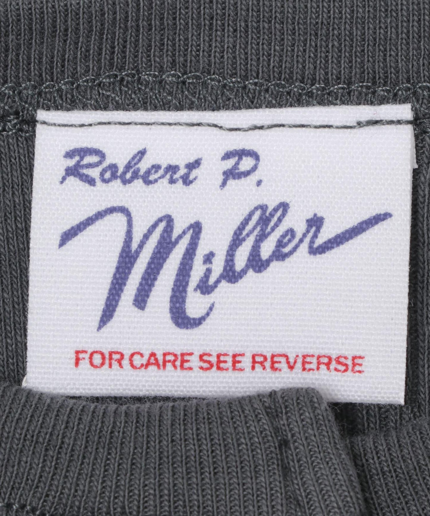 Miller Panel ribbed Henley tee T恤