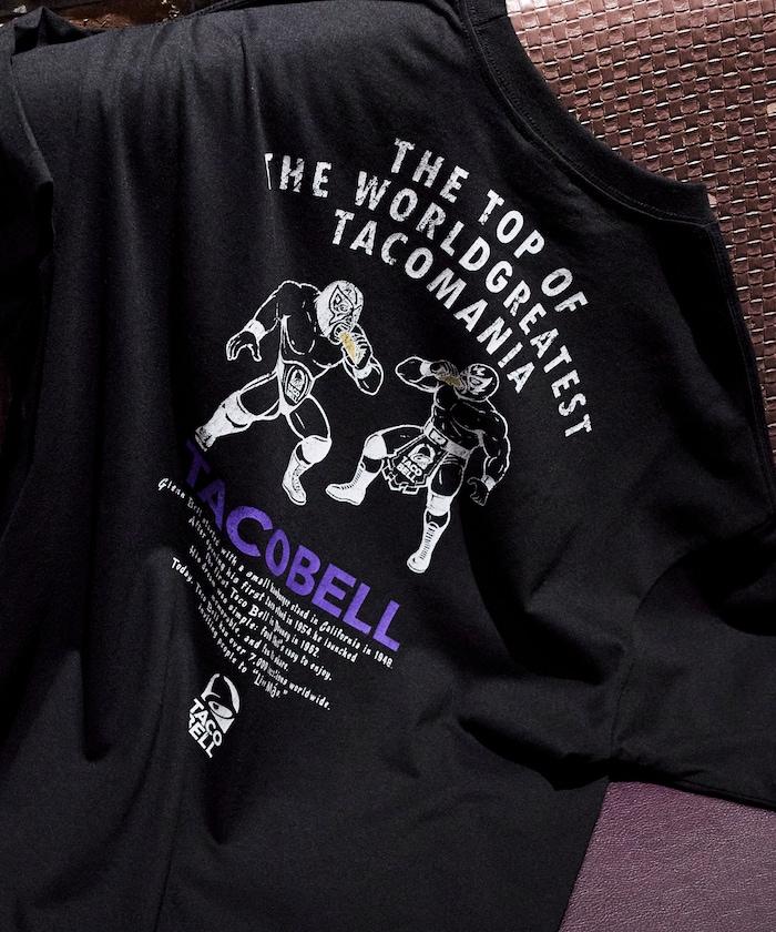 TACOBELL×FREAK'S STORE 聯名寬鬆版型後背印花圓領T恤