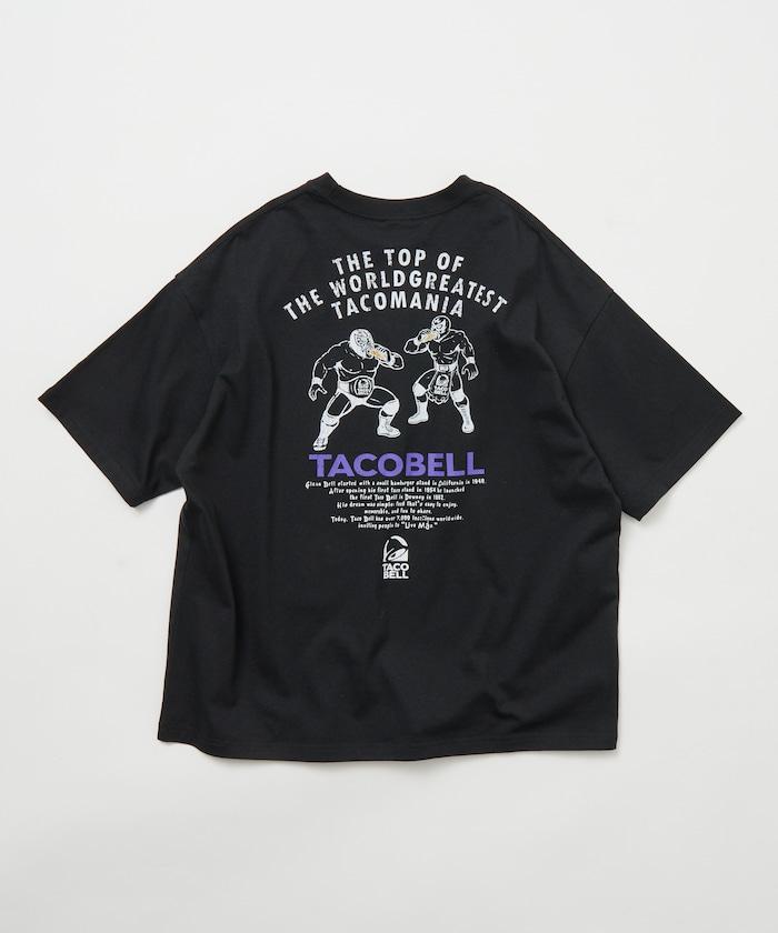 TACOBELL×FREAK'S STORE 聯名寬鬆版型後背印花圓領T恤