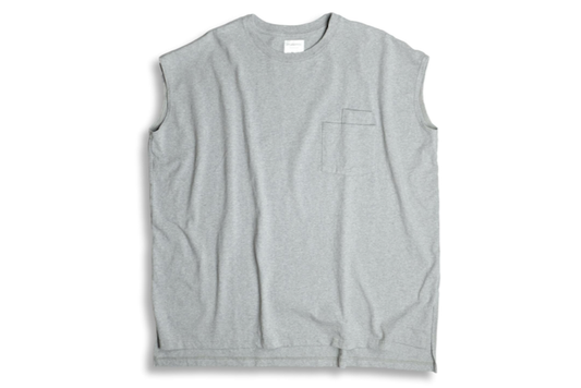 THRIFTWEARMARKET＆FLEAMARKET TOUrr BAGGY TEE NS COTTON JERSEY - H.GRAY (THRIFTWEARMARKET＆FLEAMARKET TOUrr)