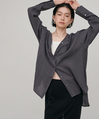 2WAY V領開襟設計 襯衫