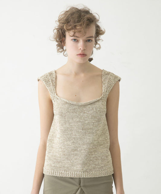 knit tank top 背心