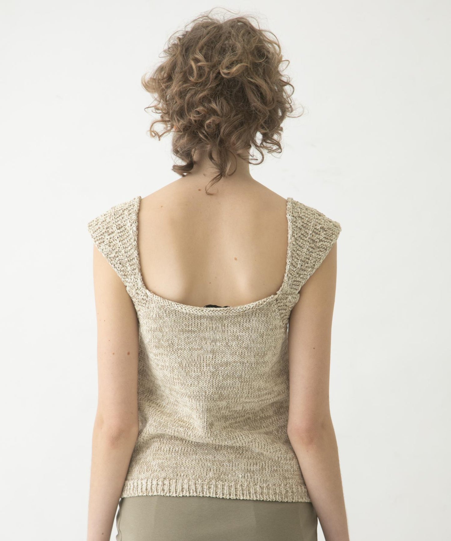 knit tank top 背心