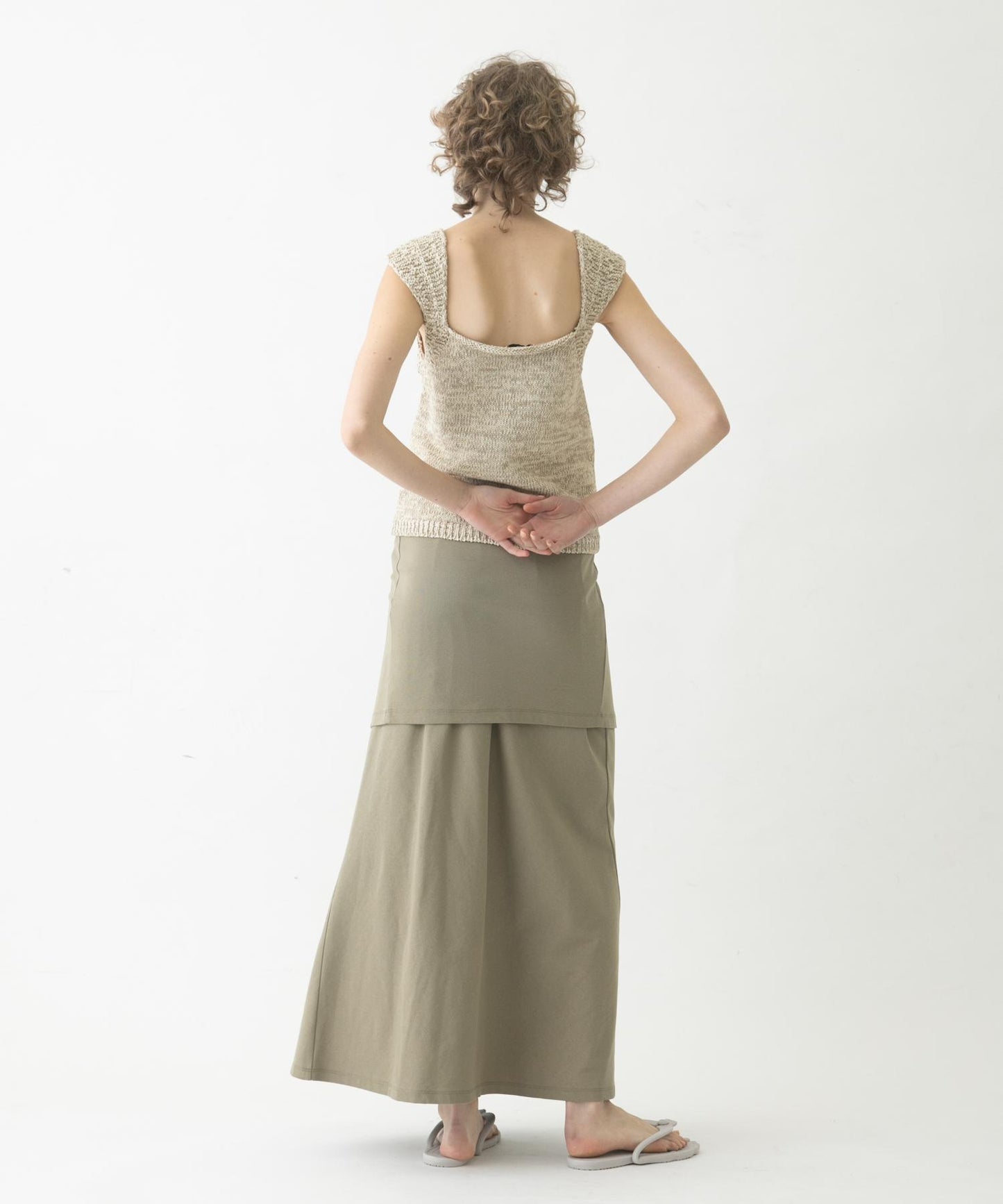 knit tank top 背心