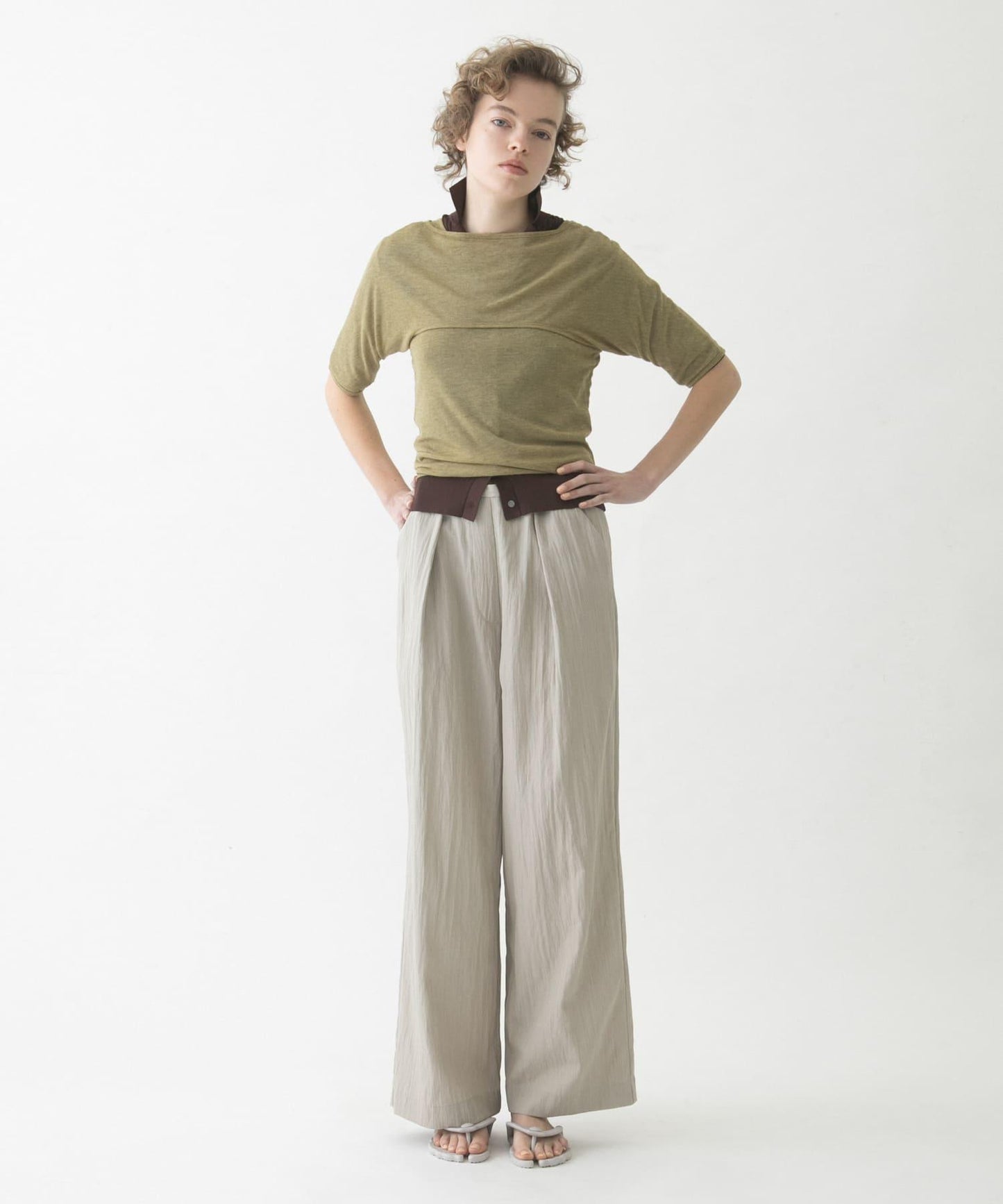 mix layered tee T恤