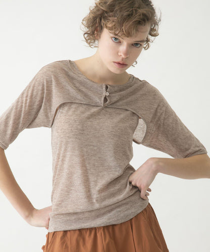 mix layered tee T恤