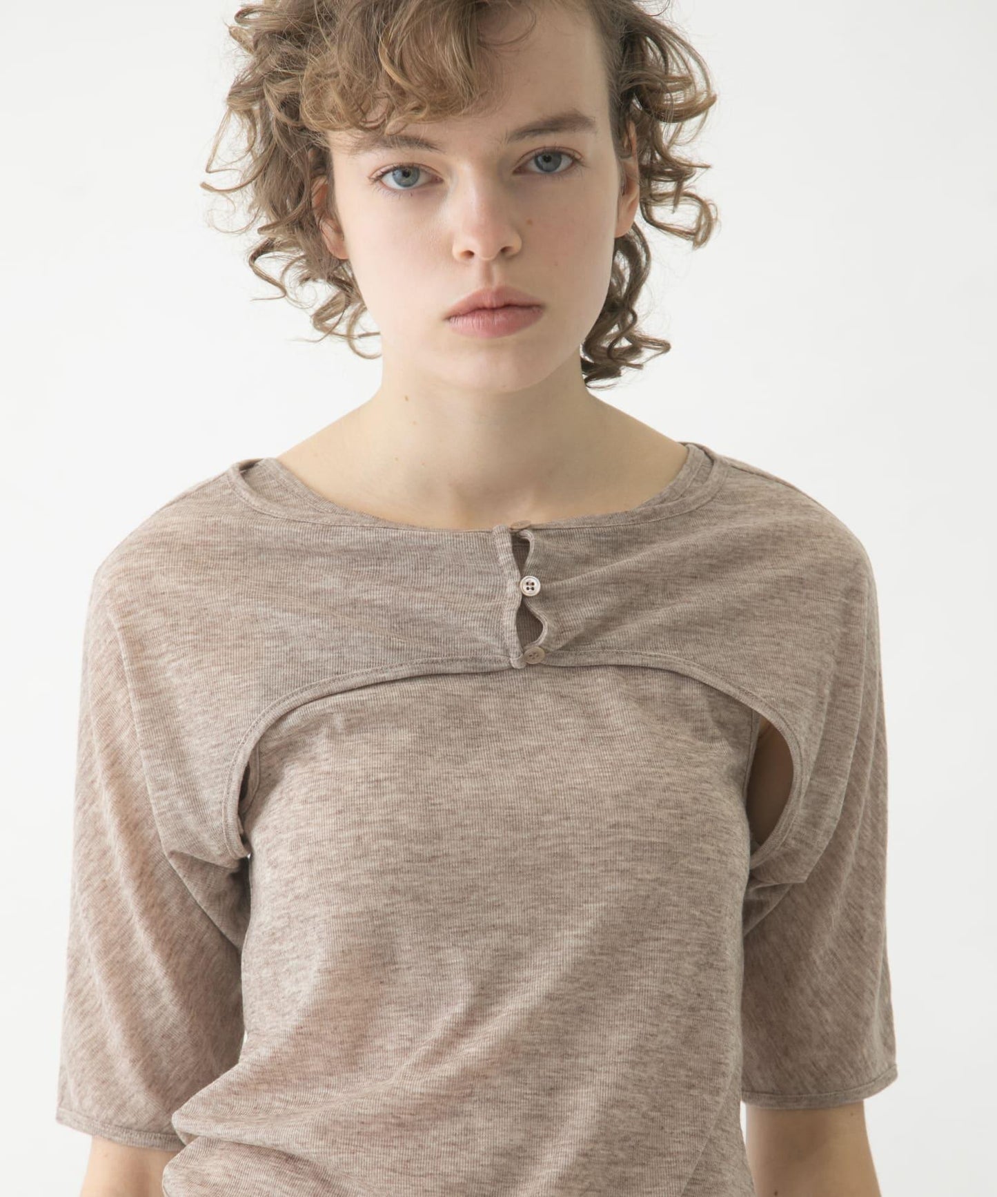 mix layered tee T恤